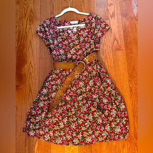 Natural life flower dress.